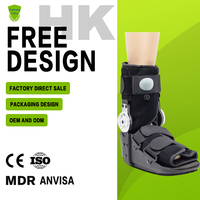 Chaussures de marche ergonomiques réglables avec airbag de cheville pour la rééducation post-chirurgie du tendon d'Achille ou la rééducation de la cheville