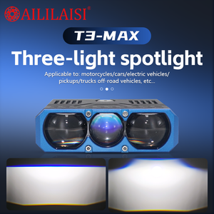 BI LED Auto Car Motorcycle Spotlight Fog <strong>Lights</strong> for High Low Beam <strong>Modification</strong> Grille Work Driving Automatic Exterior Lighting - Product Image 1