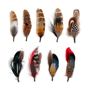 HUAYI HATS fashion feather real animal feather Giveaway