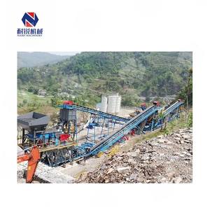 Ligne de broyeur de mâchoire de pierre de construction de route de traitement de minerai de cuivre - Product Image 1