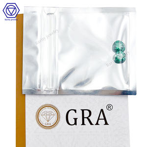 Seltenheit hinter dem Diamant test Großhandel Edelsteine Lieferant Selbstkosten preis lose 1 Karat grün vvs synthetischen Diamanten lose Moissanit - Product Image 3