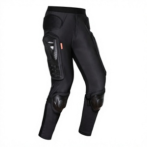 Pantalones de Lona y Cuero Estilo Motero Vintage para Hombre, Diseño Personalizado con Logotipo, Corte Recto, Ligeros - Product Image 1