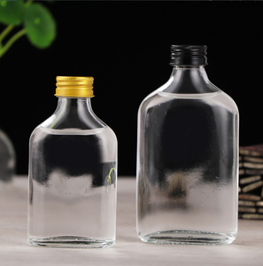 Hot Sale 50ml <strong>Mini</strong> Water Whiskey Tequila <strong>Champagne</strong> Wine <strong>Bottles</strong> Empty Glass Screw Cap Aluminum Lid 500ml Liquor <strong>Bottle</strong> - Product Image 2