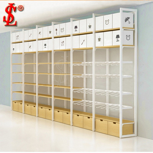 Estantes <span class=keywords><strong>de</strong></span> Exhibición Ajustables <span class=keywords><strong>en</strong></span> Altura <span class=keywords><strong>de</strong></span> Estilo Antiguo para Madera y Metal, para Tiendas y Muebles, Marca Miniso - Product Image 4
