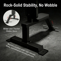 Banc multifonctionnel pour haltères, presse à épaules, entraînement des abdominaux à angle droit, planche de fitness pour sit-ups, banc pour barre de musculation