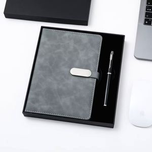 Quality Custom A5 Daily Planner Agenda Journal With Pen Luxury Packing in a High Paper Box Notebook Pu Cover - Product Image 5
