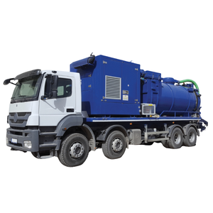 Camion di aspirazione delle acque reflue sottovuoto per materiale a secco con serbatoio rotondo 12 m3 da montare su camion o rimorchio - Product Image 1