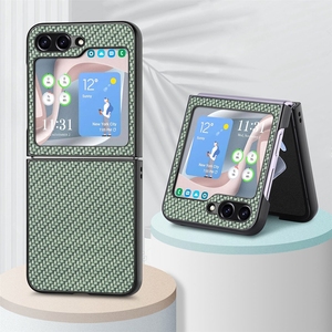 เคสโทรศัพท์แบบชาร์จไร้สายระบบแม่เหล็กสำหรับ <span class=keywords><strong>Samsung</strong></span> <span class=keywords><strong>Galaxy</strong></span> <span class=keywords><strong>Z</strong></span> <span class=keywords><strong>flip</strong></span> 7 6 5 Flip3 <span class=keywords><strong>Z</strong></span> <span class=keywords><strong>Flip</strong></span> 4 3 <span class=keywords><strong>2</strong></span> 1 5G เคสแข็งคาร์บอนไฟเบอร์ - Product Image 4