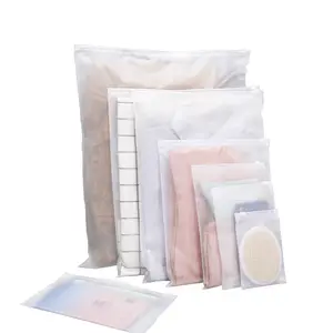 플라스틱 가방 사용자 정의 로고 20x30 cm 인쇄 재활용 지퍼 mylar 플라스틱 가방 럭셔리 의류 포장 가방 지퍼