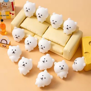 <b>Cute</b> Simulation Mini <b>Bear</b> Squishy Toys Stress Relief Balls Slow Rising Sensory Squeeze Fidget Toy for Adults Kids Birthday Gifts - Product Image 5