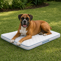 Outdoor-Haustiermatte für große Hunde, 8 cm oder 11 cm, mit geschichteter Stützstruktur, Garten- und Rasenliege