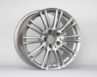 Roues de voiture de tourisme Premium 17 pouces avec roue en alliage d'argent 5x112 ET48 pour Mercedes Benz classe E W212 moyeu de jante à peinture complète 66.6