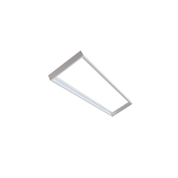 Kit de boîte de cadre en aluminium de montage en Surface de panneau LED pour panneau de plafond 600x600 1200x300 cadre lumineux
