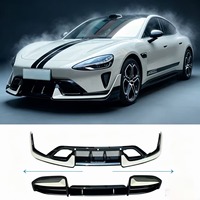 Kit Carrosserie ABS de Haute Qualité pour Xiaomi SU7 Ultra 2024 2025 2026, Pare-chocs Avant et Arrière, Jupes Latérales, Couleurs Personnalisables
