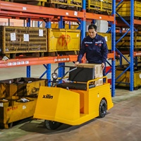 Mini tracteur électrique Xilin, tracteurs à roues tractrices faciles à utiliser