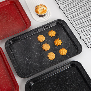 Moule à gâteau rectangulaire en acier au carbone, antiadhésif, outil de cuisson au four multifonctionnel - Product Image 4