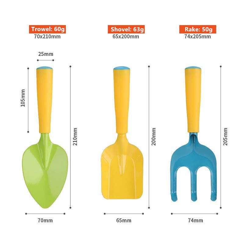 Set De Herramientas De Jardín Para Niños Y Mayores - 5 Piezas En Verde Con Pulverizador Y Bolsa De Transporte