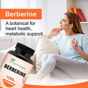 Best Selling Berberine Capsules with Berberine HCI Promote Heart Health Metabolic Support Immune Function Capsules - Product Image 4