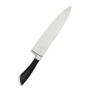 Couteau de <span class=keywords><strong>chef</strong></span> en acier inoxydable à haute teneur en carbone de 8 pouces avec couteau de cuisine de construction en métal avec logo personnalisé pour les chefs - Product Image 2