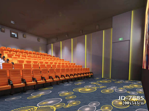 3D Printed Hotel Printing Carpeting Wall to Wall Hotel Room Carpet for <b>Banquet</b> Hallway - Product Image 4