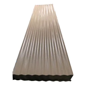 China Factory sale PPGL corrugated roofing sheets building metal materials width 0.35mm mid hard AZ41-60