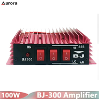 Baojie BJ300 Amplificateur de puissance 100W FM 120W AM 150W Sortie SSB Max 3-30MHZ Mini-taille et haute puissance CB Radios 12-24V Alimentation