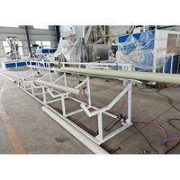 Machine de fabrication de tuyaux d'évacuation en PVC/UPVC/CPVC à double vis automatique Mingshun avec pompe et boîte de vitesses à moteur, haute productivité
