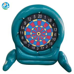 Large Outdoor Backyard Games Activity Includes Balls Giant Inflatable Kick Darts Soccer Ball Board Game
