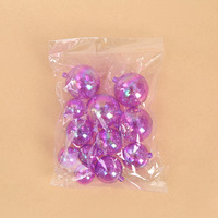 12pcs Coloré Clair Gâteau Perle Boules Bubble Toppers pour Mariage Anniversaire Graduation Fête D'anniversaire Baby Shower