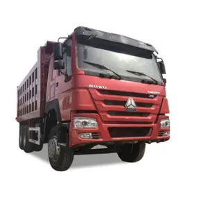 卡车Howo翻斗卡车翻斗车6X4采矿371重型廉价Camion品牌尺寸Sinotruk 40吨二手自卸车