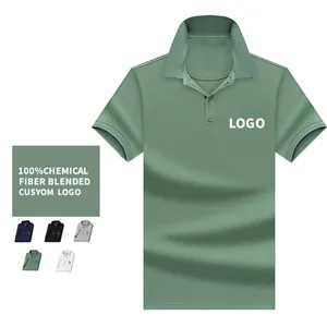 2023 Wholesale Clothing Tshirt Custom LOGO camiseta de Tshirt men's cotton golf polo t-shirt