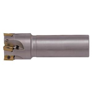 Fresa frontal TA9010 90 ° Weldon Shank Coated Altin con 10mm Diámetro del vástago OEM/ODM Fundición procesada - Product Image 1