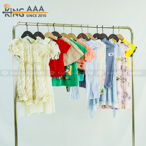 Vêtements d'été pour bébés et enfants à prix abordable 2025 – Friperie de produits pour bébés, vêtements d'<span class=keywords><strong>occasion</strong></span> en coton à manches courtes à imprimé animal, en stock - Product Image 6