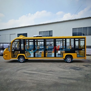 Voiture électrique de tourisme miniature personnalisée pour 8 passagers, avec un design de dessin animé mignon, pour adultes et enfants, navette avec design de dessin animé - Product Image 3