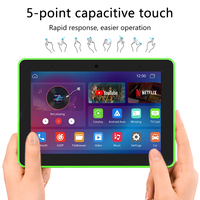 Tablet 8 Inci Layar Sentuh Android Poe Wall Mount Seri Bisnis Casing Logam Usb Monitor Iklan Warna Dapat Disesuaikan