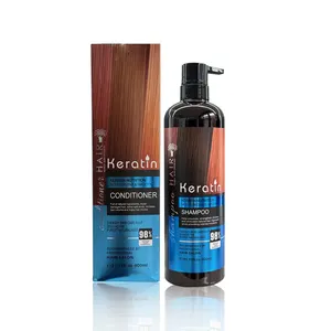 Factory supply Natural organic sulfate free Keratin shampoo Deep repair and dandruff removal Collagen Shampoo cream