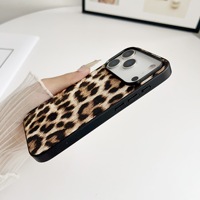 Casing penutup belakang ponsel, pelindung telepon genggam tahan guncangan TPU lembut klasik bisnis kulit mewah untuk iPhone 17 air 17 16 15 14 13 Pro Max