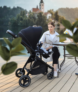 Cina fornitura all'ingrosso di Coches <span class=keywords><strong>bebe</strong></span> baby poussette regolabile 3 in 1 da fabricantes carreolas de <span class=keywords><strong>bebe</strong></span> en cina - Product Image 2