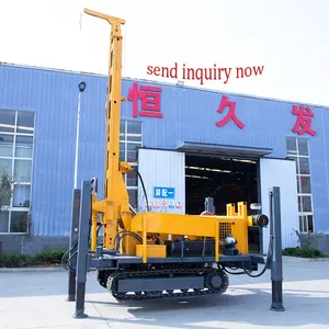 High Efficiency 500m Deep Crawler Water Well Drilling Rig bore well drilling machine