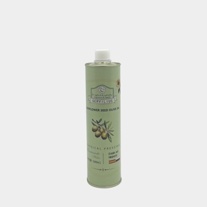 Lata de Metal Personalizada con Logotipo para Aceite de Oliva - Product Image 1