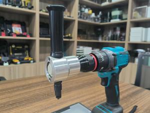 Di alta qualità in metallo <span class=keywords><strong>nibbler</strong></span> doppia testa foglio doubler trapano elettrico convertitore utensile elettrico - Product Image 5