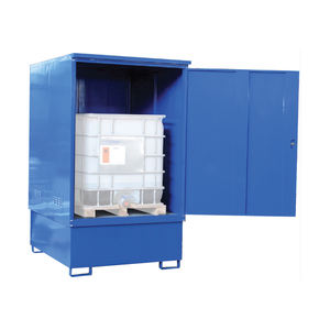 Stockage externe avec réservoir de collecte en acier Carvel 1350x1660x2535mm pour réservoirs, 1100lt - Product Image 1