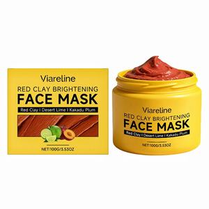 <span class=keywords><strong>Maschera</strong></span> <span class=keywords><strong>Viso</strong></span> all'Argilla Rossa OEM/ODM, Idratante Quotidiana, Pulizia Profonda, <span class=keywords><strong>Rinfrescante</strong></span> per la Pelle, <span class=keywords><strong>Maschera</strong></span> Organica all'Argilla di Caolino - Product Image 1