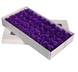 INUNION Venta al por Mayor de Fábrica 50 Piezas Cabezas de <span class=keywords><strong>Rosas</strong></span> de Jabón en Caja de Regalo con Aroma Floral para Bodas y Fiestas Flores de Jabón Artificiales Decorativas - Product Image 3