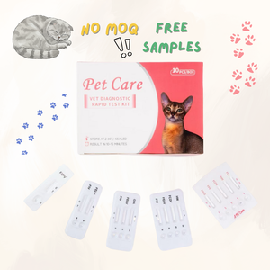 Teste Rápido de Antígeno para o Vírus Corona Felino FCV Ag, Teste Rápido para Doenças em Animais de Estimação - Product Image 1