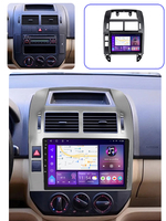 Radio Android de 9 Pulgadas con Carplay para Polo 2004-2011, Reproductor Multimedia, Android Auto, GPS, Navegación, Montaje en el Tablero