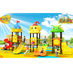 Parque Infantil Exterior con Diseño Innovador en Forma de Robot con Tobogán de Plástico, Caballito Mecánico y Otras Instalaciones de Entretenimiento - Product Image 5