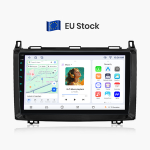 Autoradio Junsun 1280*720 EU Stock Carplay Android Auto pour Mercedes Benz W169 W245 B200 W906 Sprinter W639 Vito Lecteur DVD de voiture - Product Image 1