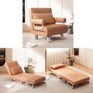 Sofá cama individual plegable convertible, sofá cama ajustable, plegable - Product Image 6