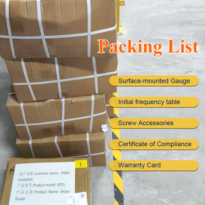 제조사 직판 용접 가능 진동 와이어 표면 변형 게이지 고정밀 센서 1년 IP68 등급 내장형/표면형 - Product Image 4